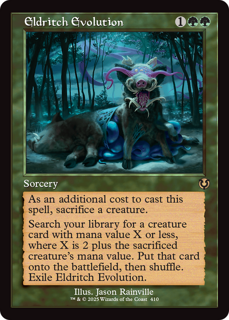 Eldritch Evolution (Retro Frame) [Innistrad Remastered] - Trinity Hobby