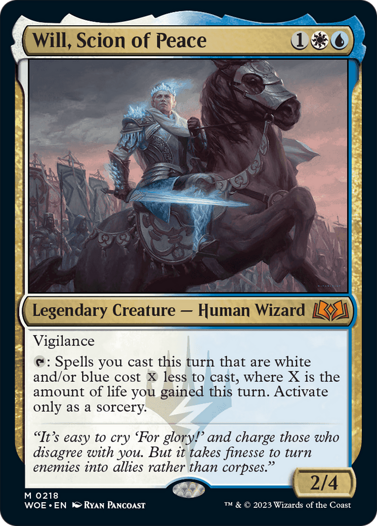 Will, Scion of Peace [Wilds of Eldraine] - Trinity Hobby