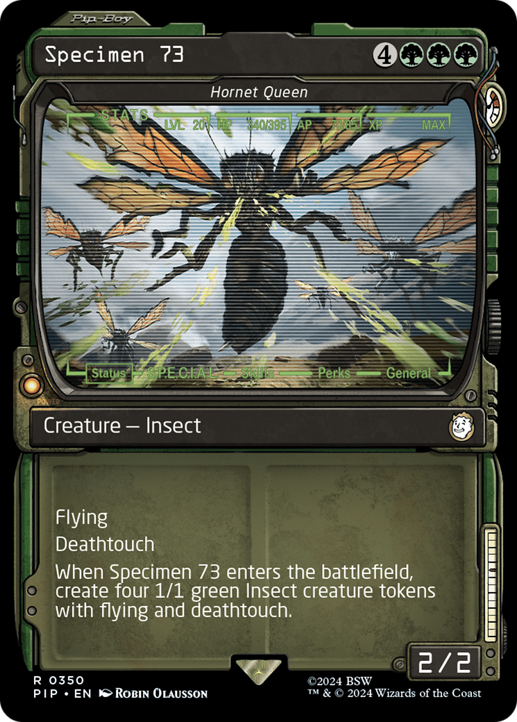 Specimen 73 - Hornet Queen (Showcase) [Fallout] - Trinity Hobby