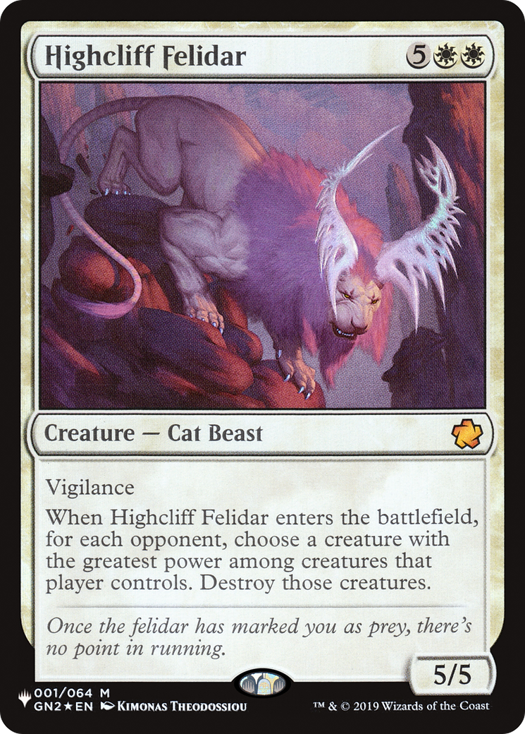 Highcliff Felidar [The List] - Trinity Hobby