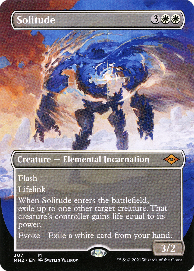 Solitude (Borderless Alternate Art) [Modern Horizons 2] - Trinity Hobby