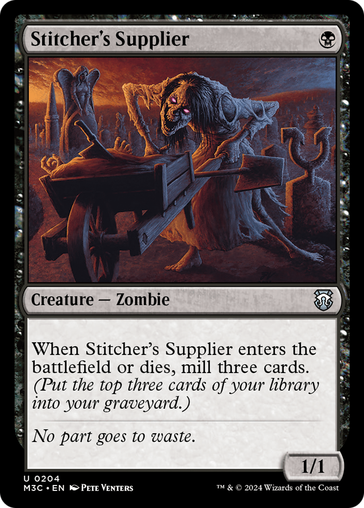 Stitcher's Supplier  [Foil]  (M3C-204) - [Modern Horizons 3 Commander] - Trinity Hobby