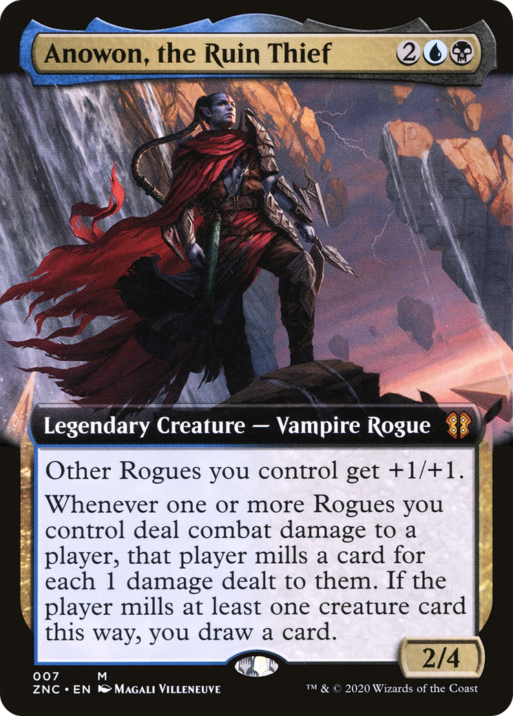 Anowon, the Ruin Thief (Extended Art) [Zendikar Rising Commander] - Trinity Hobby