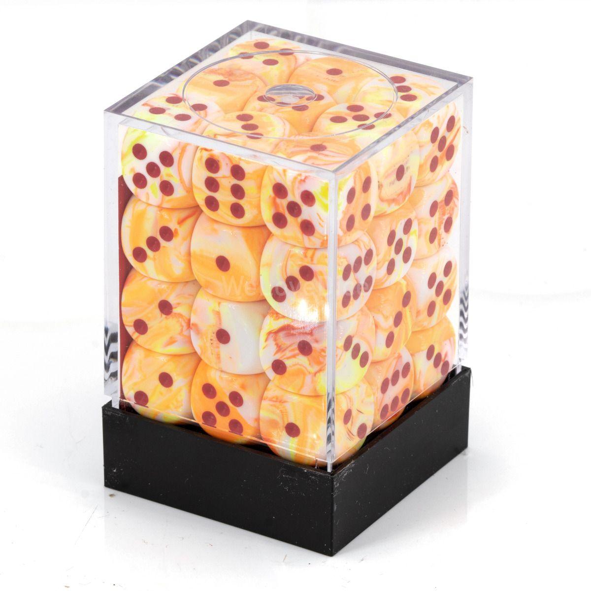 FESTIVE™ SUNBURST™ W/RED12MM D6 36PCS - Trinity Hobby