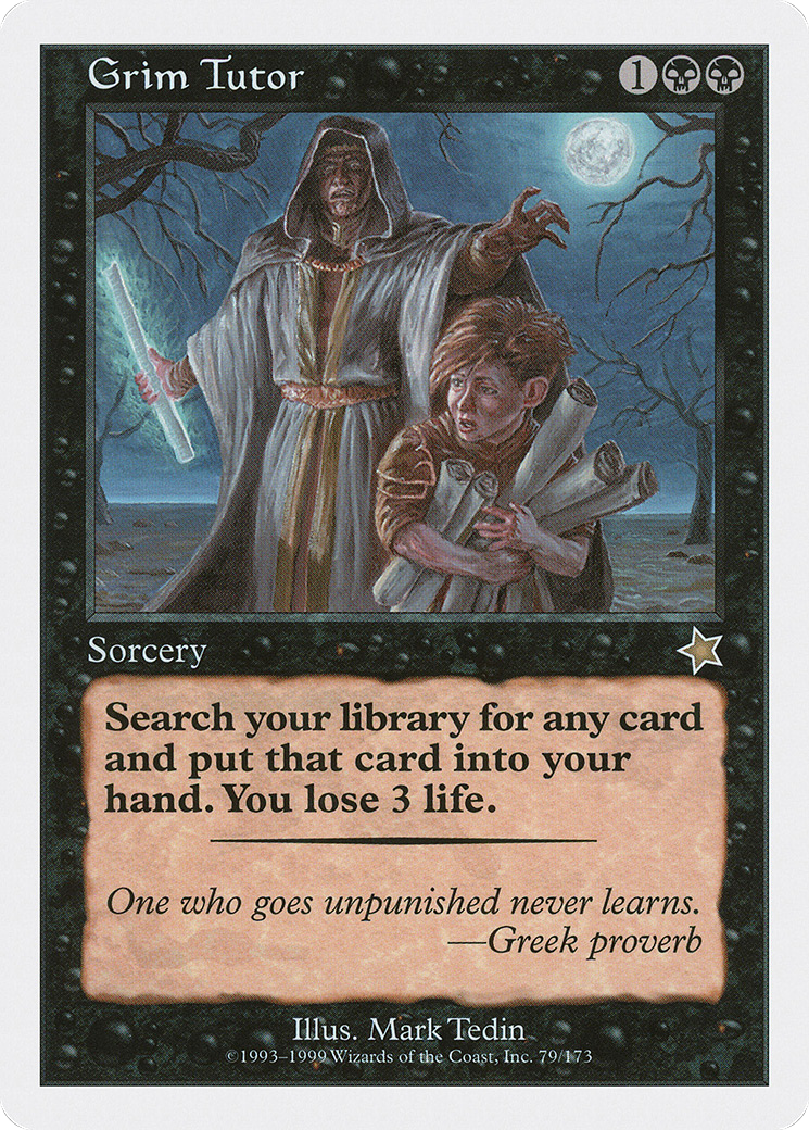 Grim Tuteur [Démarreur 1999] 