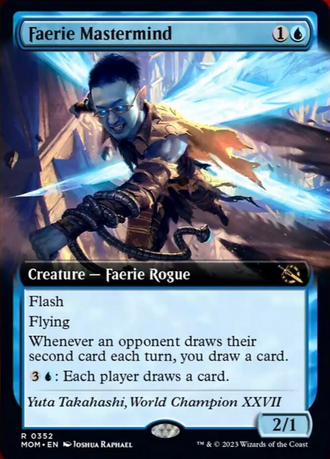 Faerie Mastermind (Extended Art) [March of the Machine] - Trinity Hobby