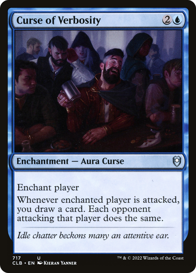 Curse of Verbosity [Commander Legends: Battle for Baldur's Gate] - Trinity Hobby