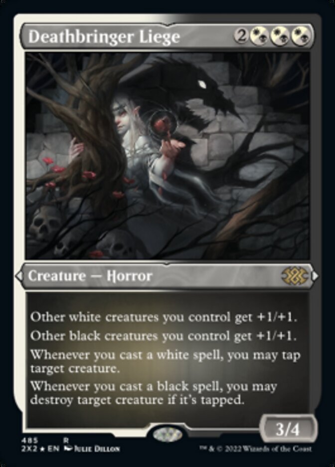 Deathbringer Liege (Foil Etched) [Double Masters 2022] - Trinity Hobby
