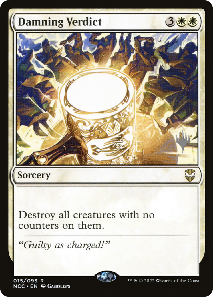 Damning Verdict (Promo Pack) [Streets of New Capenna Commander Promos] - Trinity Hobby