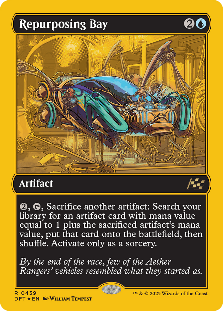 Repurposing Bay (First-Place Foil) [Aetherdrift] - Trinity Hobby