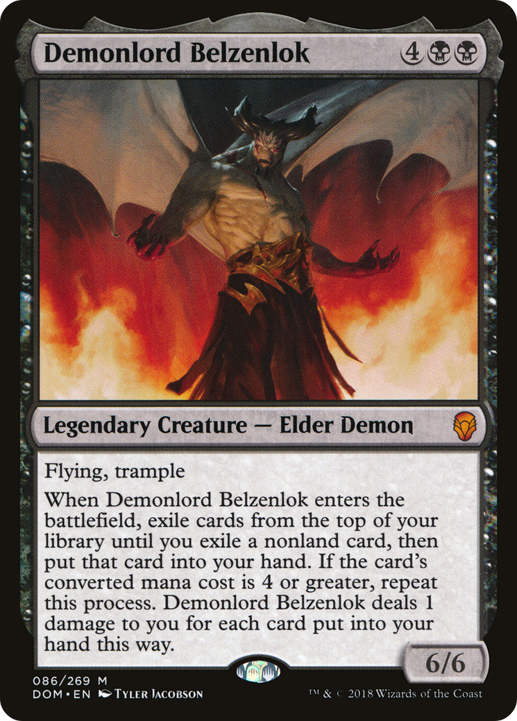 Demonlord Belzenlok [Dominaria] - Trinity Hobby