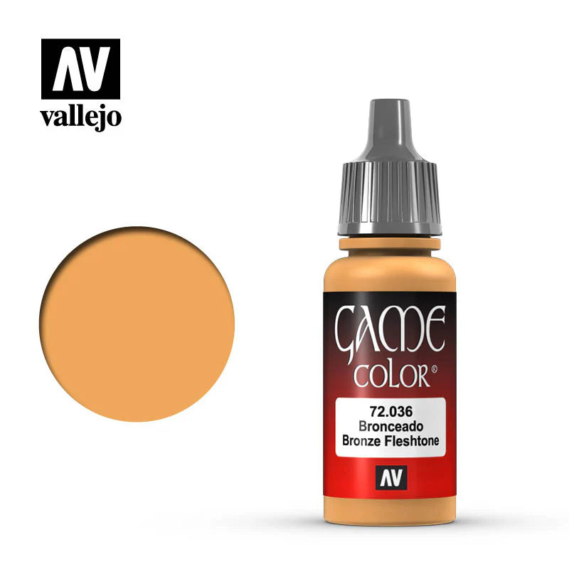 GAME COLOR 036 : Bronze Flesh Tone 17ML - Trinity Hobby