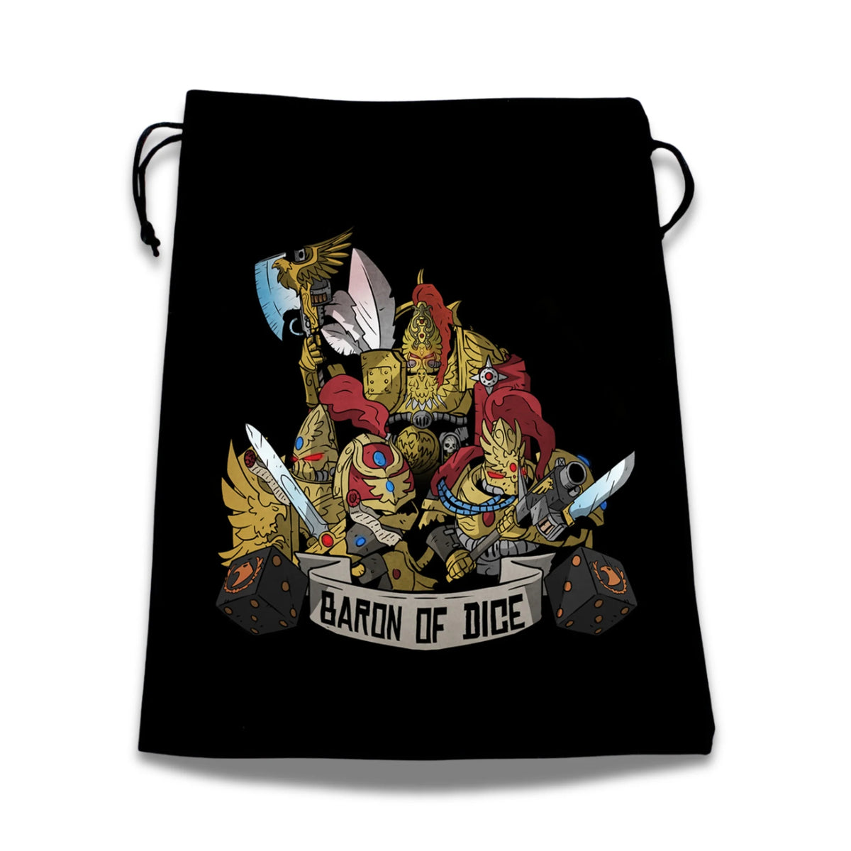 Baron of Dice - Golden Warriors | Premium Dice Bag