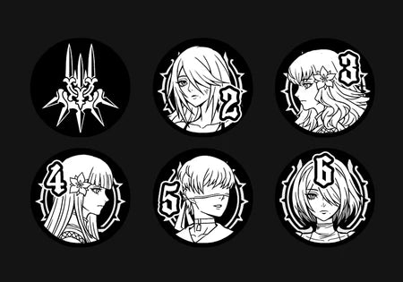 Manamoon Weight of the World Metal Plated Die (Set of 2 Dice) - Trinity Hobby