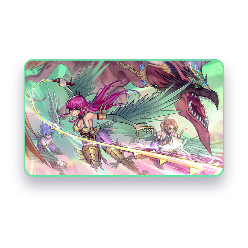 Manamoon Harpy 1-Player Deluxe Rubber Playmat (Limit 1 Per Person) - Trinity Hobby