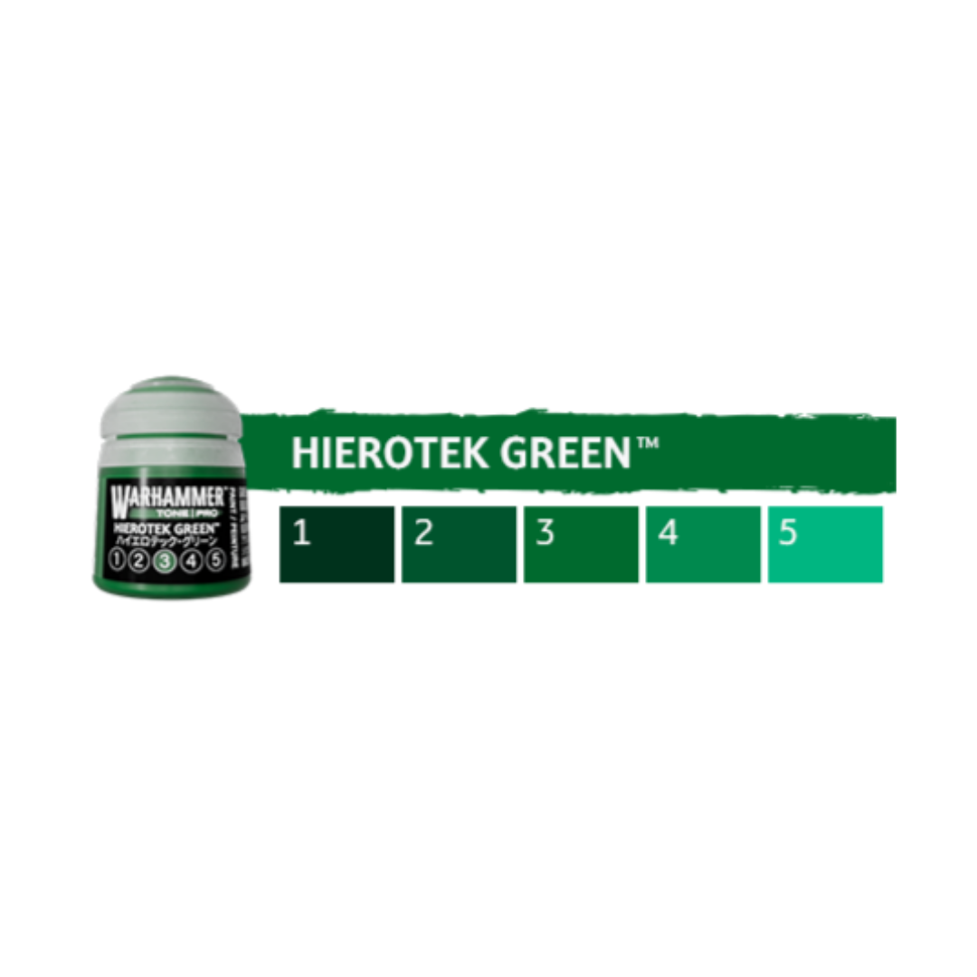 Warhammer Tone Pro: Hierotek Green (Set of 5) - Trinity Hobby