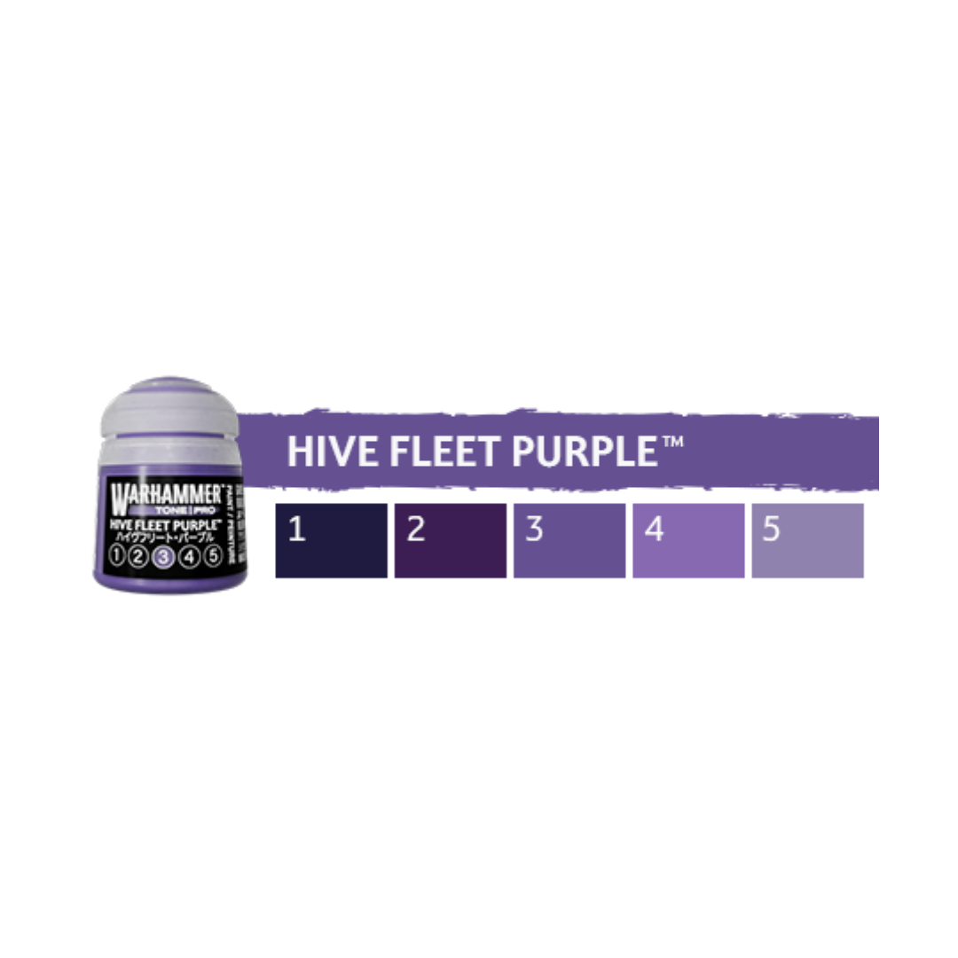 Warhammer Tone Pro: Hive Fleet Purple (Set of 5) - Trinity Hobby