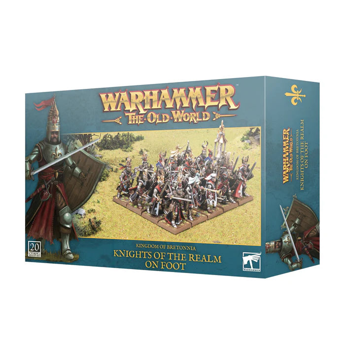 Bretonnia: Knights of the Realm on Foot - Trinity Hobby