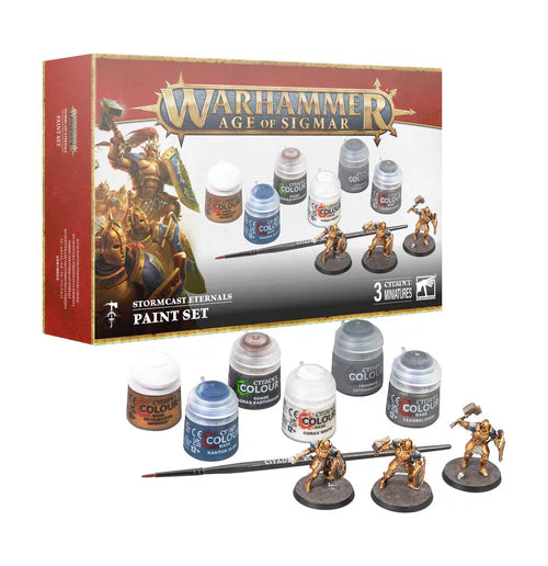 Age of Sigmar: STORMCAST + PAINT SET - Trinity Hobby