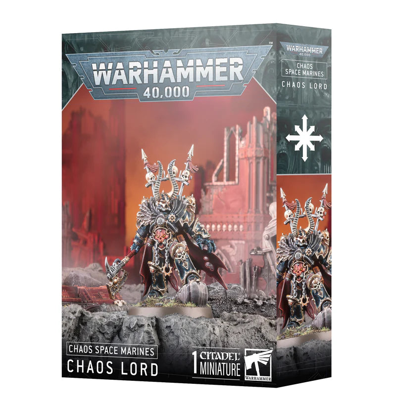 Chaos Space Marines: Chaos Lord - Trinity Hobby