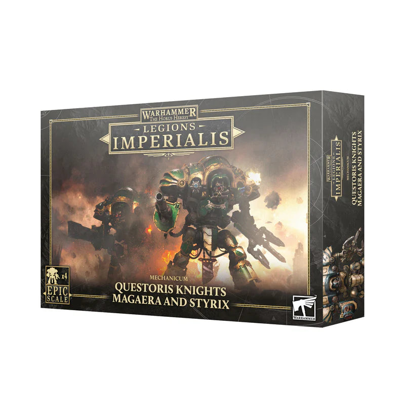 Legions Imperialis: Mechanicum Questoris Knights Magaera / Styrix - Trinity Hobby