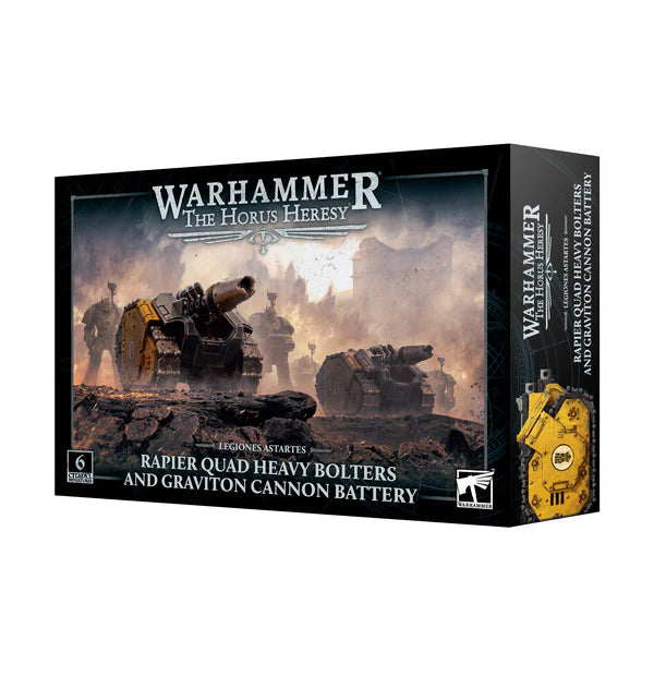 Legiones Astartes: Rapier Quad Heavy Bolters and Graviton Cannon Battery [Jun 28, 2025] - Trinity Hobby