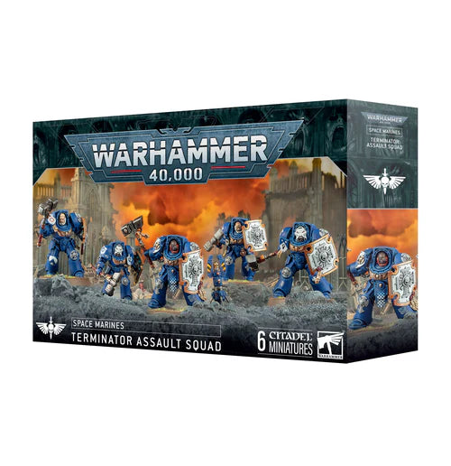 Space Marines: Terminator Assault Squad - Trinity Hobby