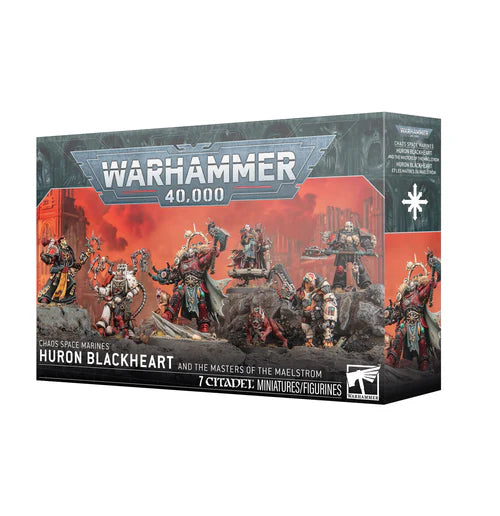 [Pre-Order] Chaos Space Marines: Huron Blackheart and the Masters of the Maelstrom [Feb 28, 2026] - Trinity Hobby