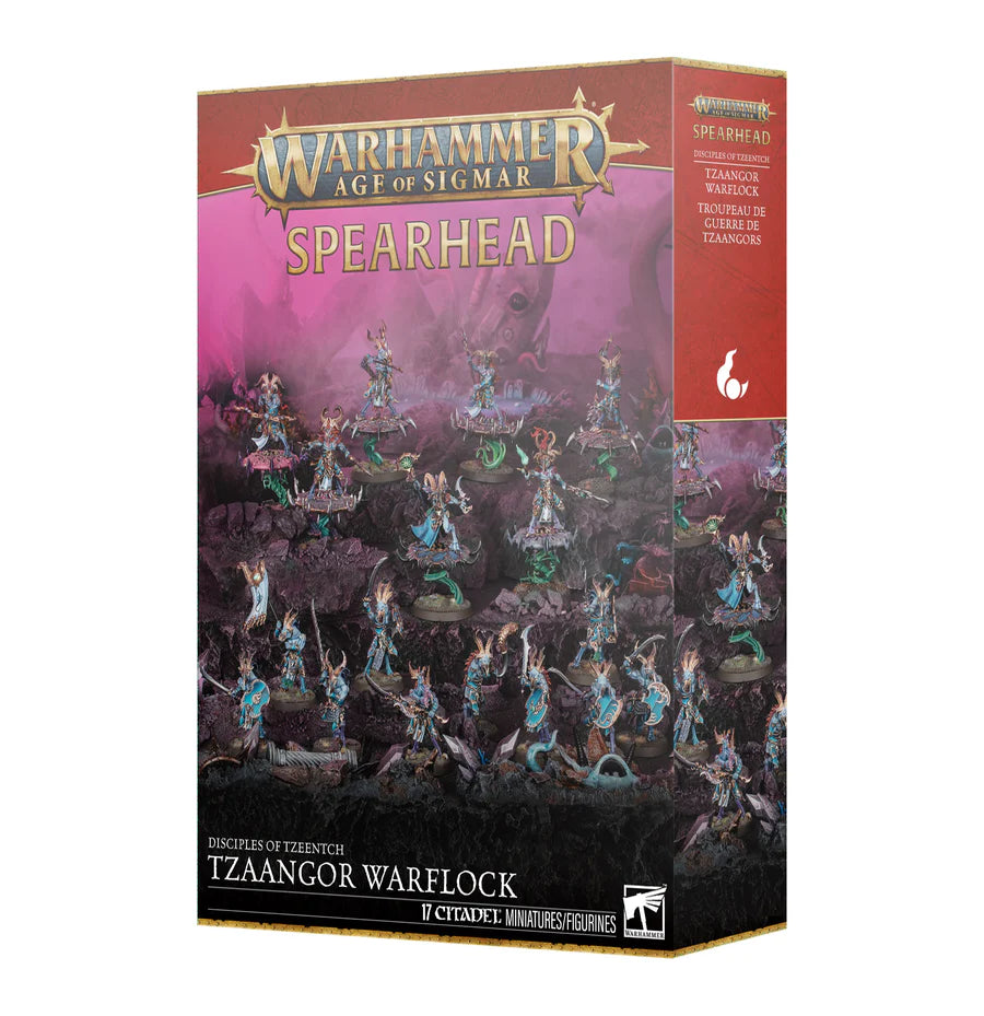 [Pre-Order] Disciples of Tzeentch: Spearhead - Tzaangor Warflock [Feb 21, 2026]