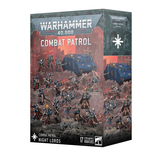 [Pre-Order] Chaos Space Marines: Combat Patrol - Night Lords [Mar 21, 2026] - Trinity Hobby