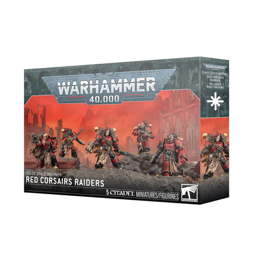 [Pre-Order] Chaos Space Marines: Red Corsairs Raiders [Mar 21, 2026] - Trinity Hobby