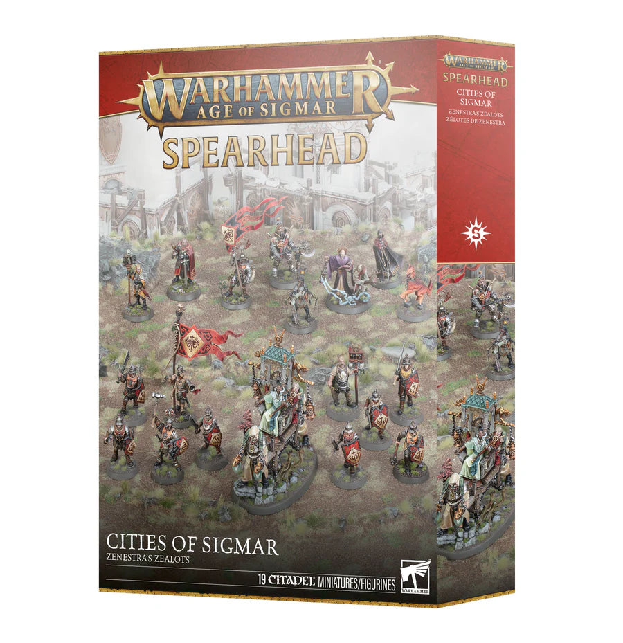 [Pre-Order] Cities of Sigmar: Spearhead - Zenestra's Zealots [May 30, 2026] - Trinity Hobby