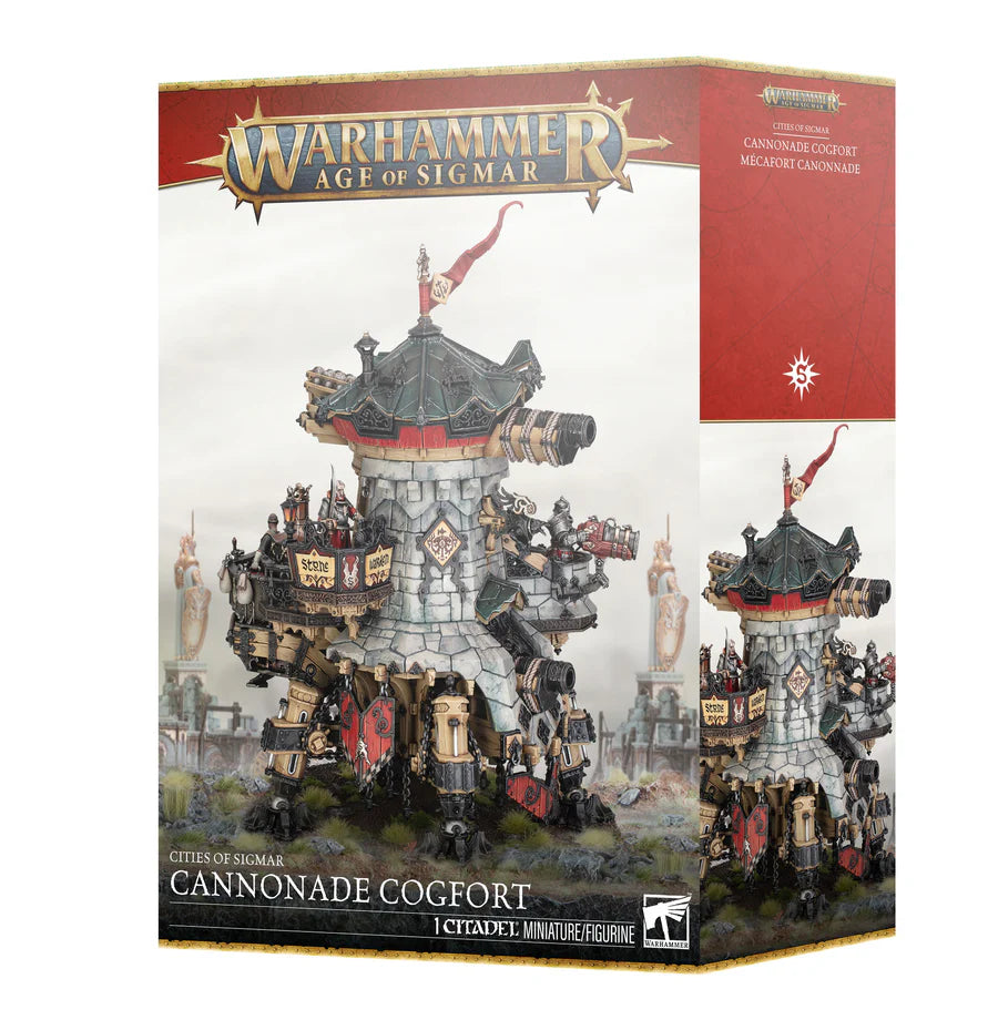 [Pre-Order] Cities of Sigmar: Cannoncade Cogfort [May 30, 2026] - Trinity Hobby