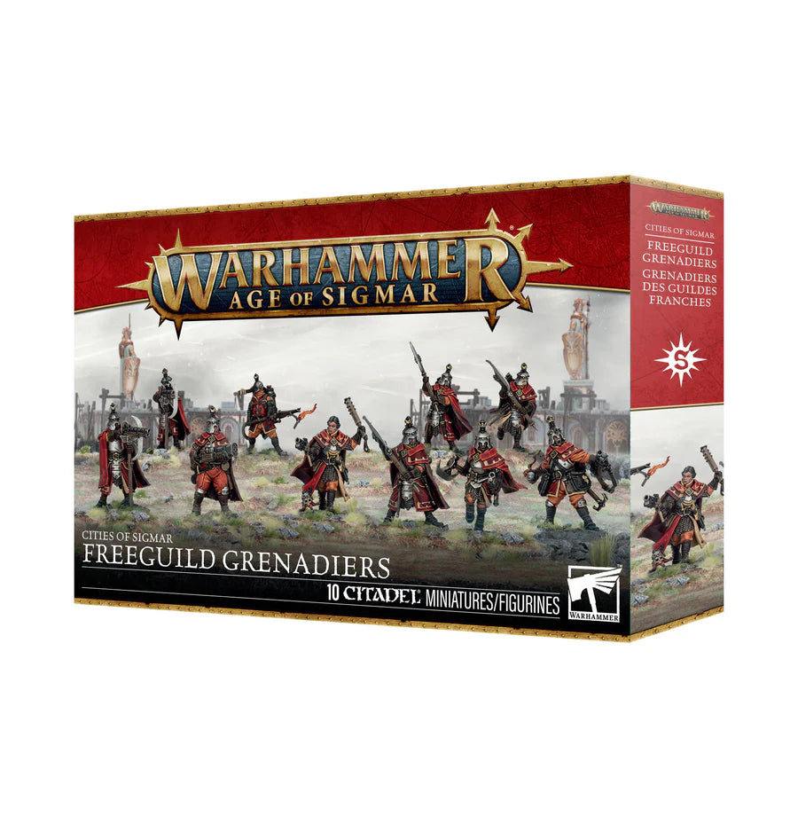 [Pre-Order] Cities of Sigmar: Freeguild Grenadiers [May 30, 2026] - Trinity Hobby