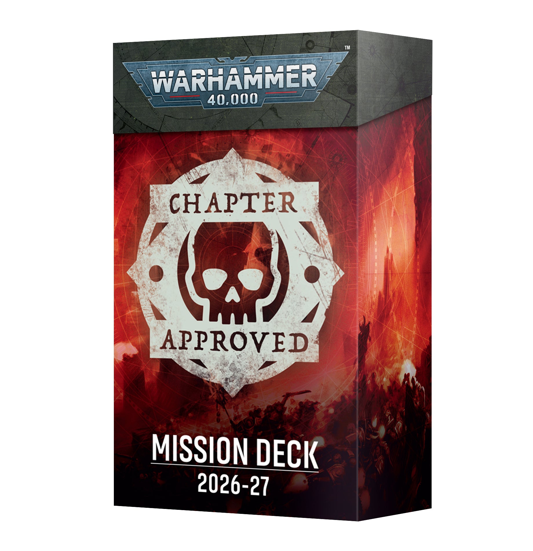 [Pre-Order] WH40K: CHAPTER APPROVED MISSION DECK ENG (ETA 27-Jun-26)