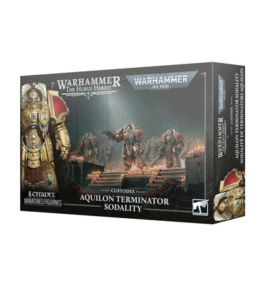 [Pre-Order] Warhammer 40,000: Adeptus Custodes: Aquilon Terminator Sodality [Oct 17, 2026]