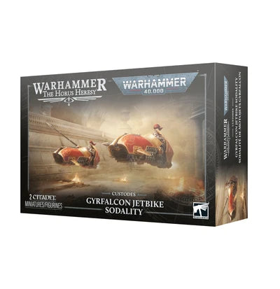 [Pre-Order] Warhammer 40,000: Adeptus Custodes: Gyrfalcon Jetbike Sodality [Oct 17, 2026]
