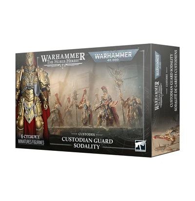 [Pre-Order] Warhammer 40,000: Adeptus Custodes: Custodian Guard Sodality [Oct 17, 2026]