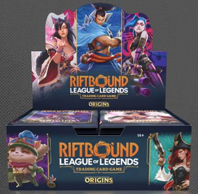 (MAX 1)  League of Legends Riftbound TCG: Origins Booster Box