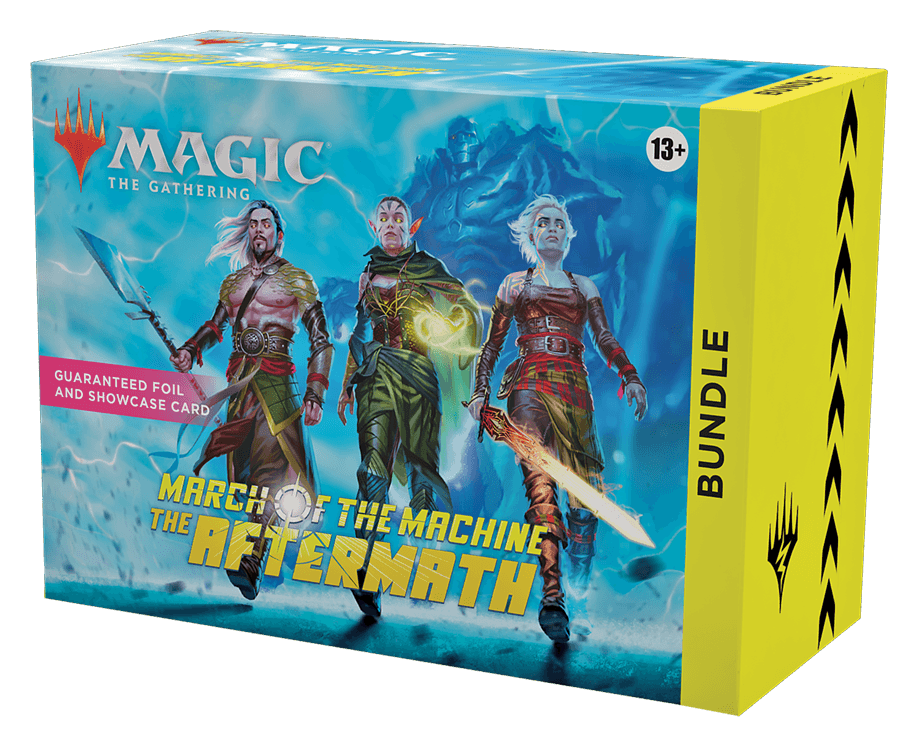 [Pre-Order] MTG MARCH OF THE MACHINE AFTERMATH BUNDLE (ETA 2023-05-12) - Trinity Hobby