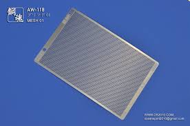 Madworks AW-118 Detail-Up Mesh - Hex A - Trinity Hobby