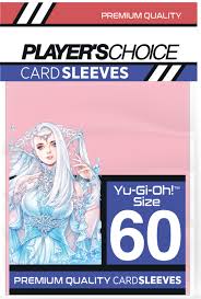 Yugioh Player's Choice: PREMIUM SLEEVES MINI Powder PINK 60CT - Trinity Hobby