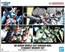 BB SENSHI MOBILE SUIT GUNDAM 0083 STARDUST MEMORY SET