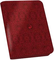 UG ZIPFOLIO 160 XENOSKIN MTG AVATAR: THE LAST AIRBENDER - MANA SYMBOL RED - Trinity Hobby