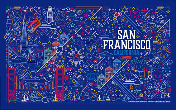 Pokemon Worlds Championship - San Francisco Playmat (Souvenir)
