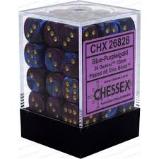 Gemini: 36D6 Blue-purple/gold 12mm - Trinity Hobby