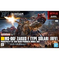 HG 1/144 ZAKU Ⅱ F TYPE SOLARI (RFV) - Trinity Hobby