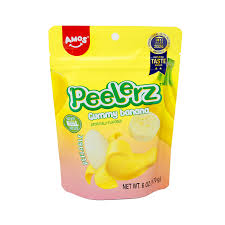 Amos Peelerz Gummy Banana Peg Bag (6oz) - Trinity Hobby