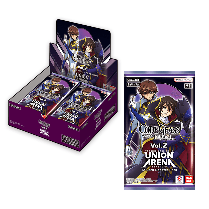 [Sale] UNION ARENA CODE GEASS LELOUCH OF THE REBELLION V2 BOOSTER - Trinity Hobby