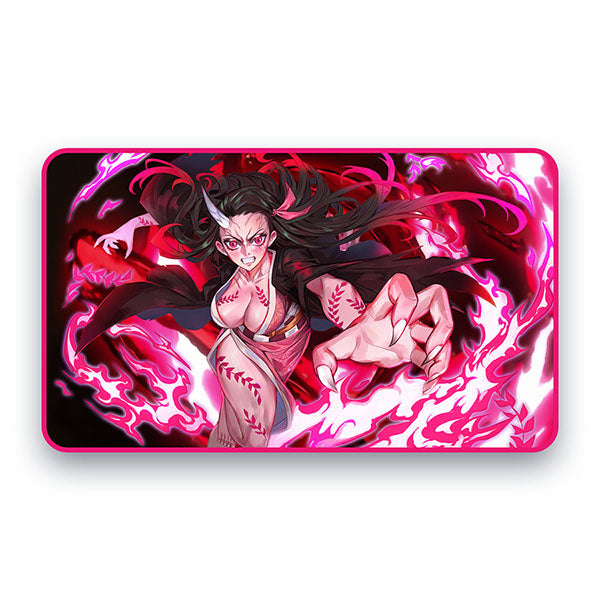 Manamoon Kamado 1-Player Deluxe Rubber Playmat (Limit 1 Per Person) - Trinity Hobby